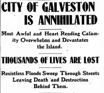 "City of Galveston is Annihilated"